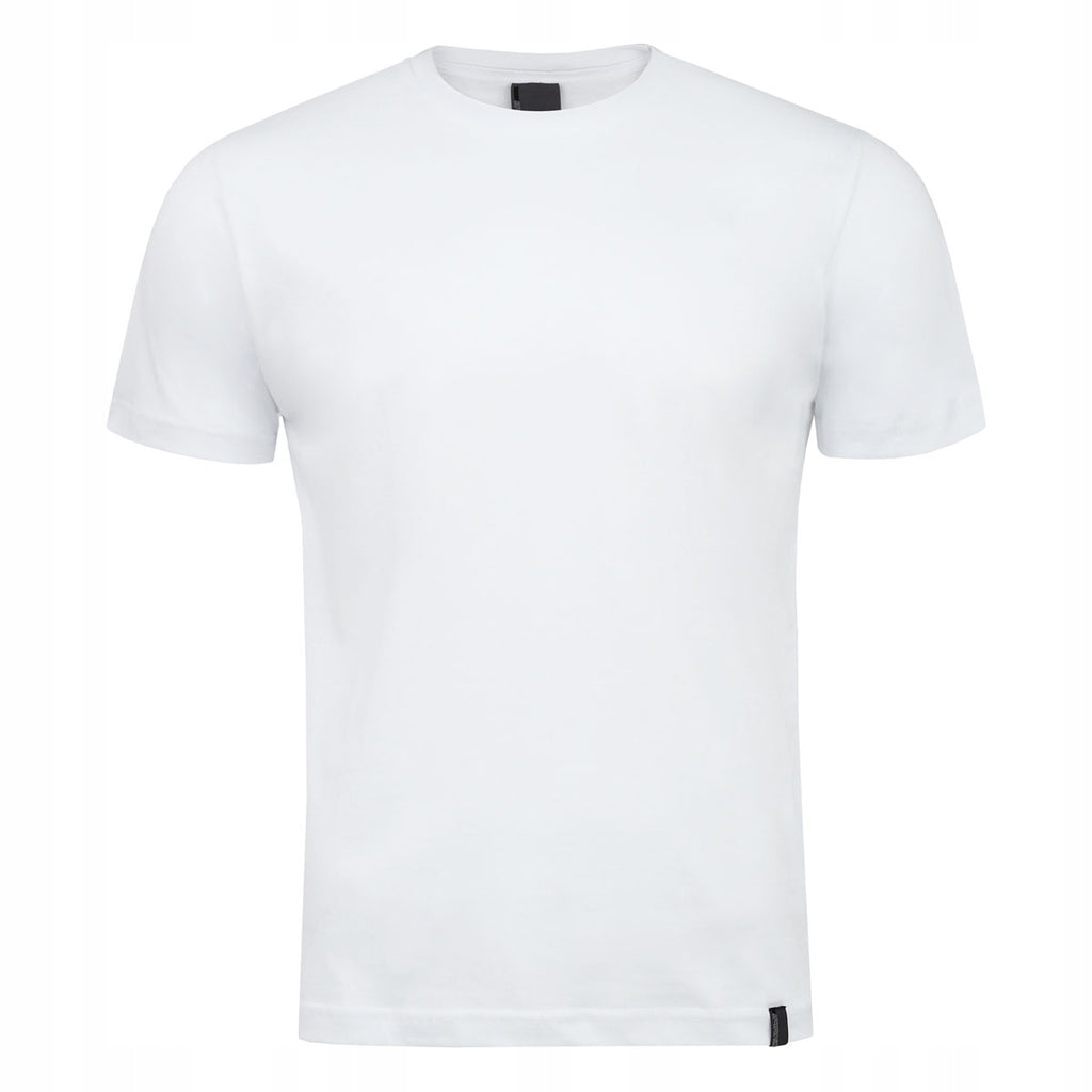 Koszulka męska t-shirt bawełniana biała Aleksander
