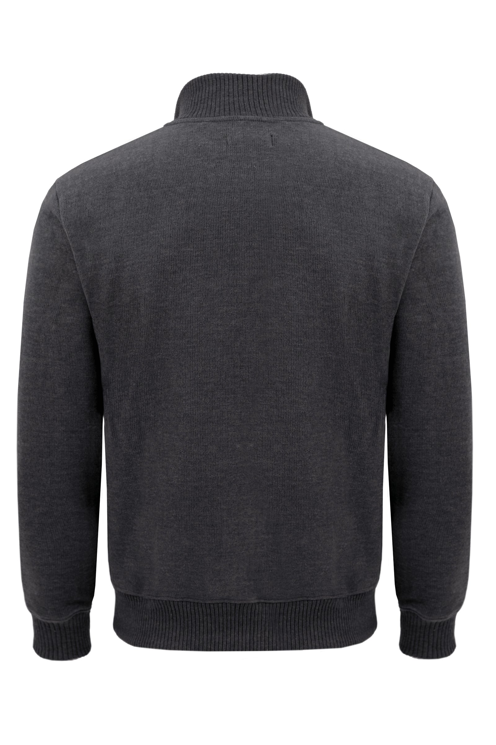 Sweter Platon ze stójką Antracyt M