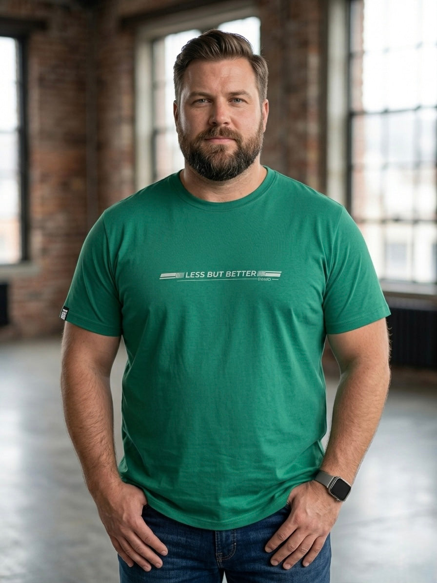 Koszulka męska t-shirt bawełniana zielony NARCYZ