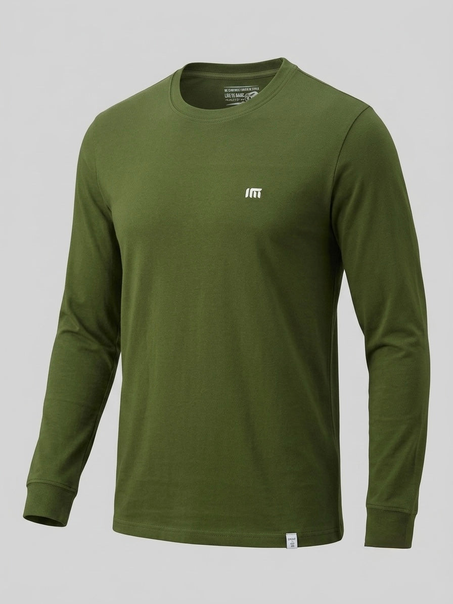 Longsleeve męski khaki BENJAMIN
