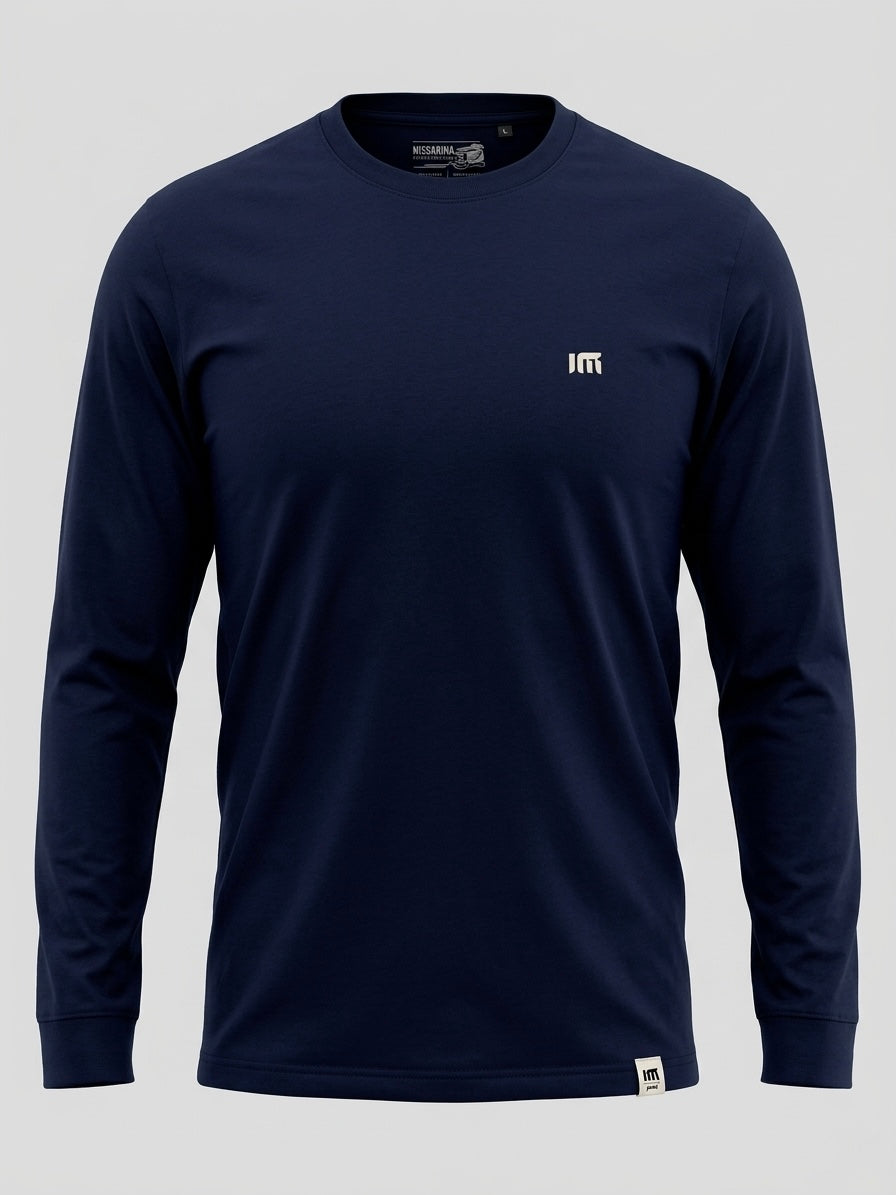 Longsleeve męski granatowy BENJAMIN