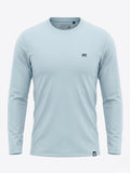 Longsleeve męski jasny niebieski BENJAMIN