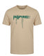 T-shirt męski beżowy Olek