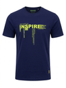 T-shirt męski granatowy Olek