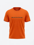 Koszulka męska t-shirt bawełniana pomarańczowy NARCYZ