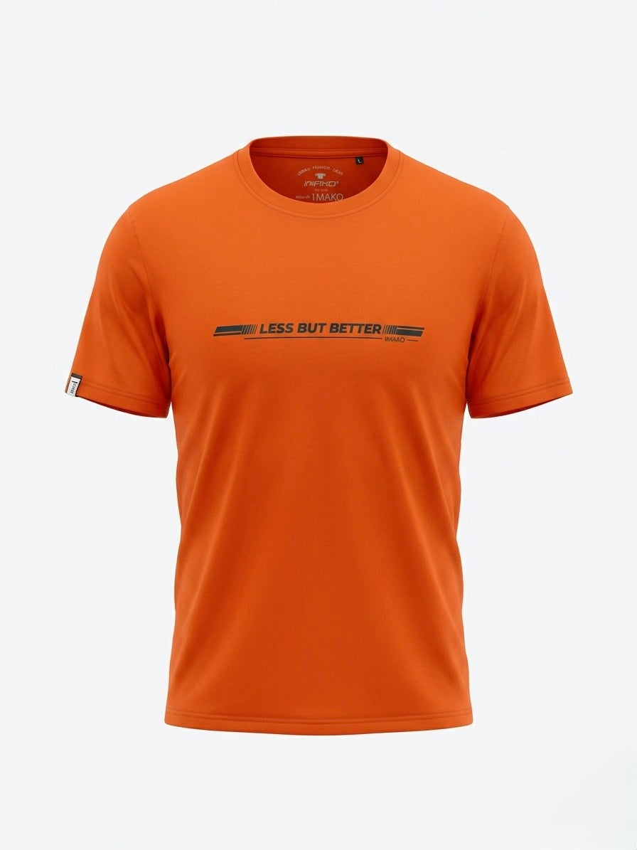 Koszulka męska t-shirt bawełniana pomarańczowy NARCYZ