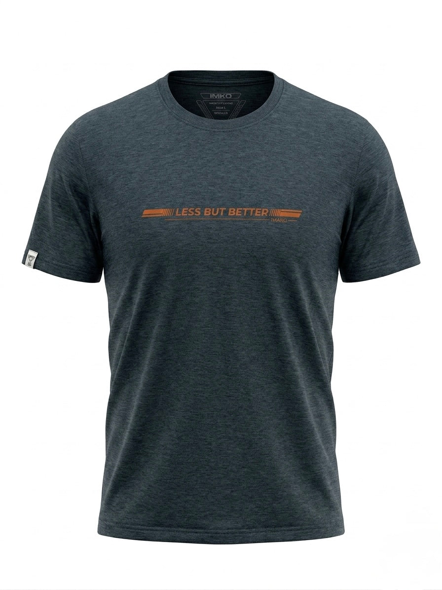 Koszulka męska t-shirt bawełniana stalowy NARCYZ