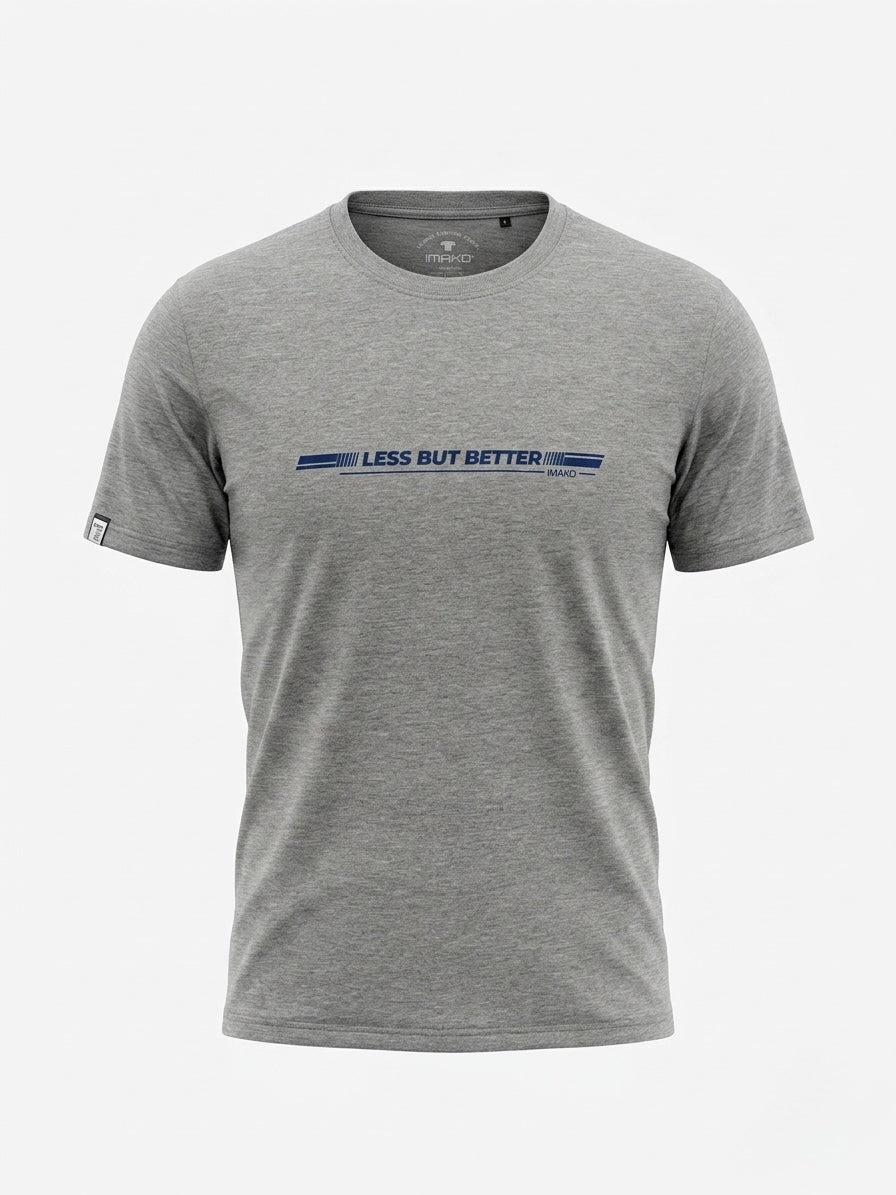 Koszulka męska t-shirt bawełniana szary NARCYZ