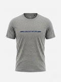 Koszulka męska t-shirt bawełniana szary NARCYZ