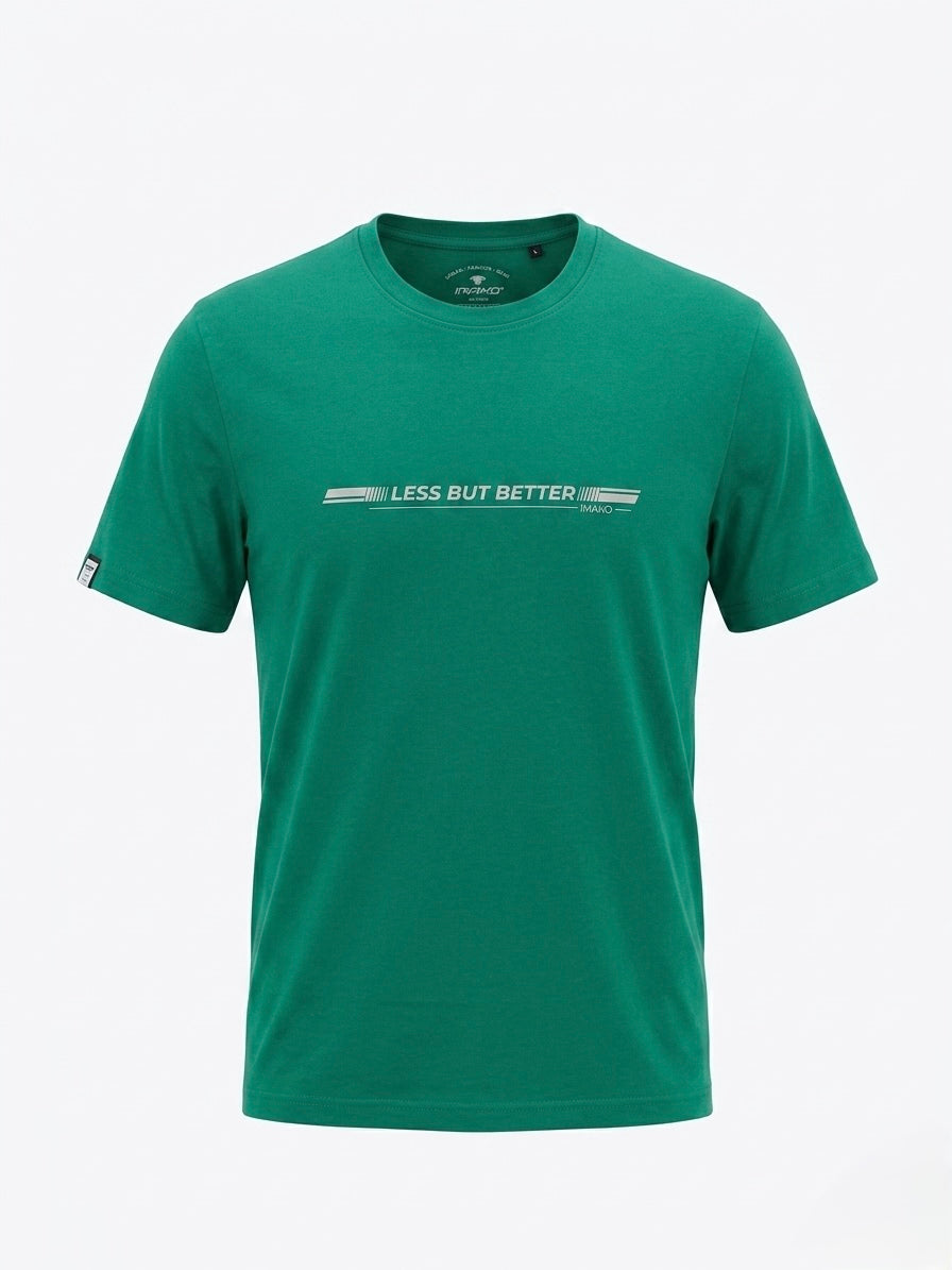 Koszulka męska t-shirt bawełniana zielony NARCYZ