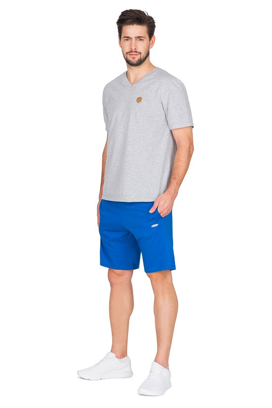 Spodenki męskie niebieskie Angelo 4XL