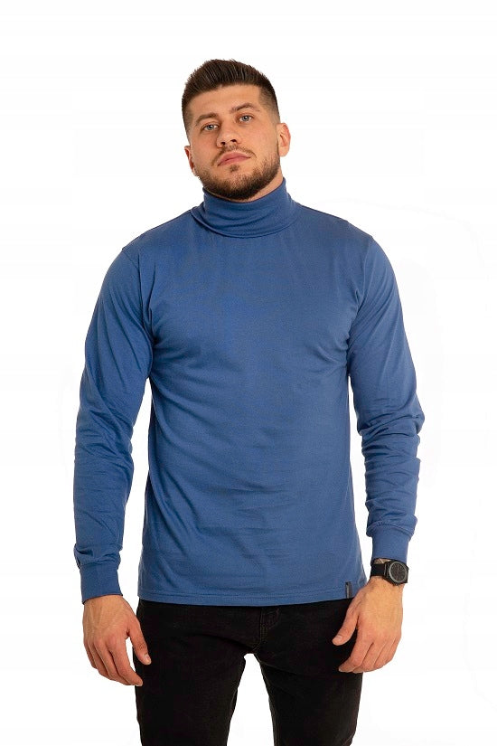 Golf męski niebieski Arek